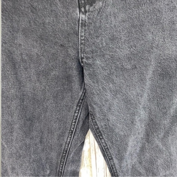 Zara Black High Rise Straight Leg Jeans - Picture 2 of 7
